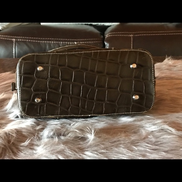 Vtg Tiffany & Fred Paris Alligator Embossed Purse - Picture 6 of 8